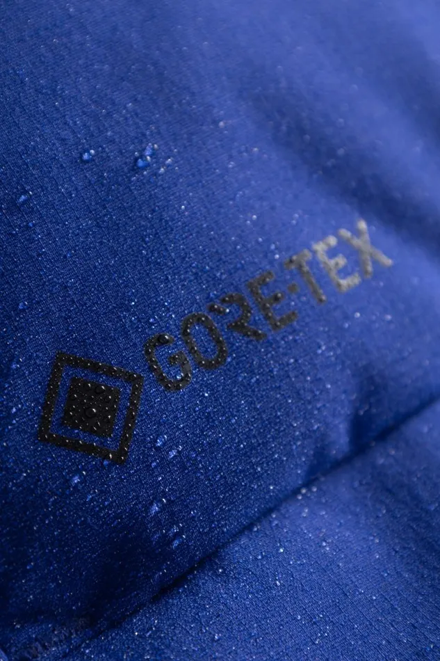 Men Mountain Parka GoreTex Cobalt Blue Norse Projects Outerwear
