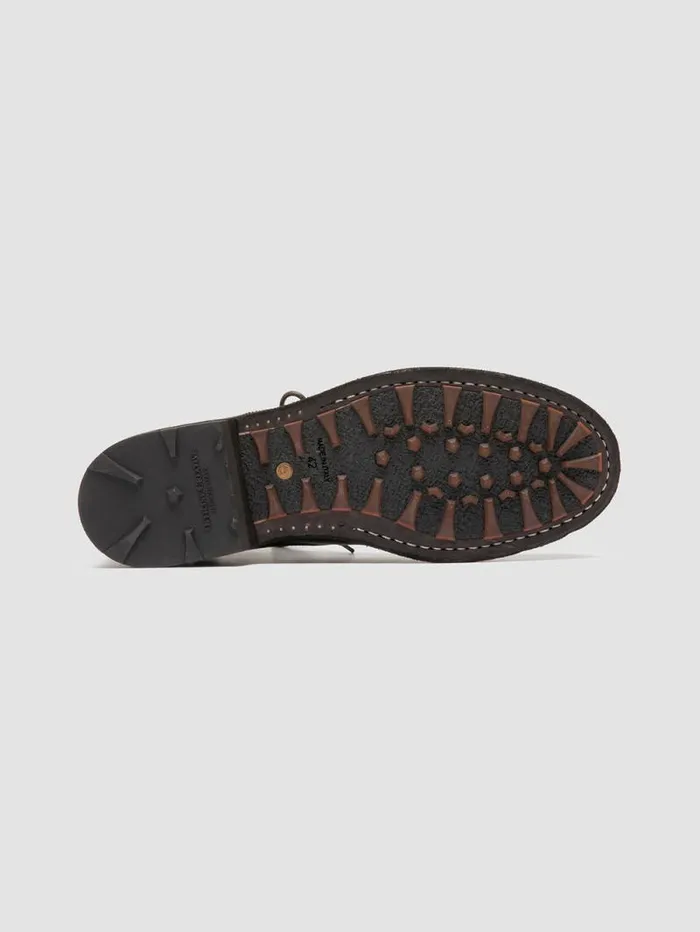 Men Officine Creative Footwear BULLA DD 102 Brown Leather Laceup Boots Men Officine Creative Footwear BULLA DD 102 Brown Leather Laceup Boots