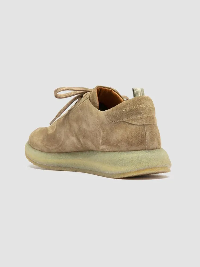 Men Officine Creative Footwear LEGEND 001 Brown Suede Low Top Sneakers Men Officine Creative Footwear LEGEND 001 Brown Suede Low Top Sneakers