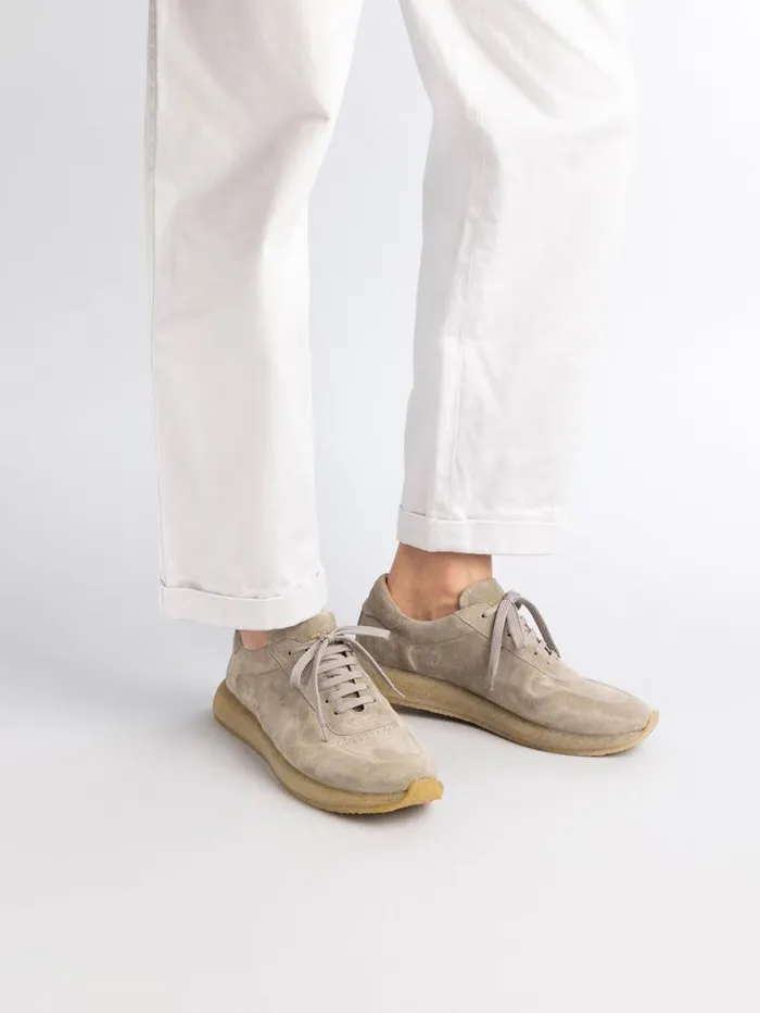 Men Officine Creative Footwear LEGEND 001 Brown Suede Low Top Sneakers Men Officine Creative Footwear LEGEND 001 Brown Suede Low Top Sneakers