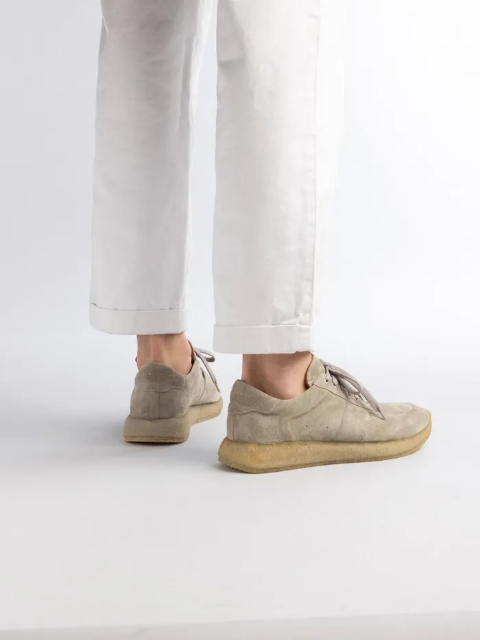 Men Officine Creative Footwear LEGEND 001 Brown Suede Low Top Sneakers Men Officine Creative Footwear LEGEND 001 Brown Suede Low Top Sneakers