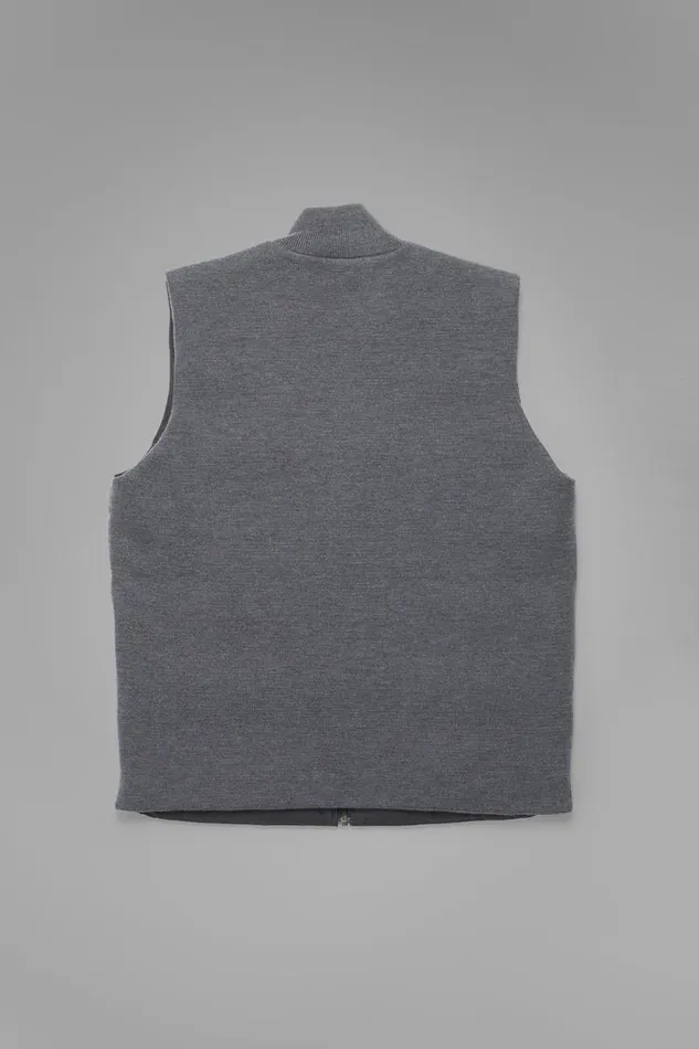 Men Pertex Shield Hybrid Knit Gilet Black Norse Projects Outerwear