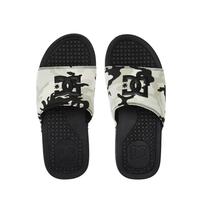 Men Slides DC Shoes Bolsa Slides blackcamel
