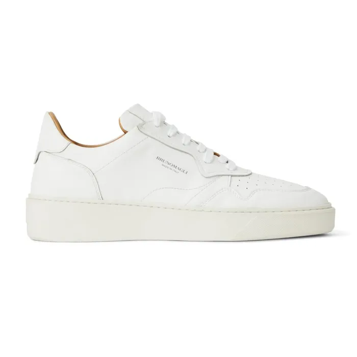 Men Sneakers Bruno Magli Dezi Cup Sole SneakerWhite