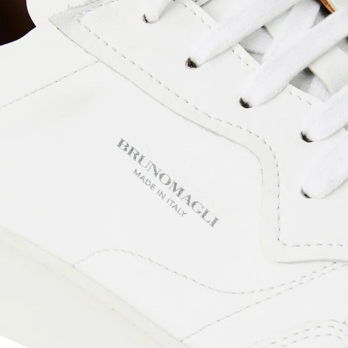 Men Sneakers Bruno Magli Dezi Cup Sole SneakerWhite