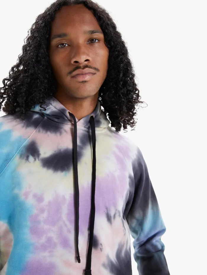 Men Sweaters Mother Denim The Champ Hoodie Paint Spill