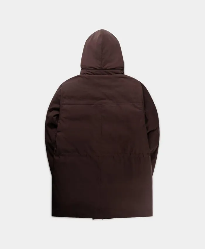 Men Syrup Brown Ronnie Long Jacket Daily Paper Jackets Men Syrup Brown Ronnie Long Jacket Daily Paper Jackets