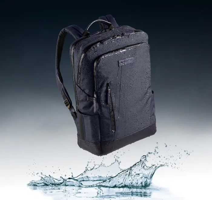 MenWomen Johnston and Murphy Backpacks and Briefcases Hudson Waterproof Backpack Navy MenWomen Johnston and Murphy Backpacks and Briefcases Hudson Waterproof Backpack Navy