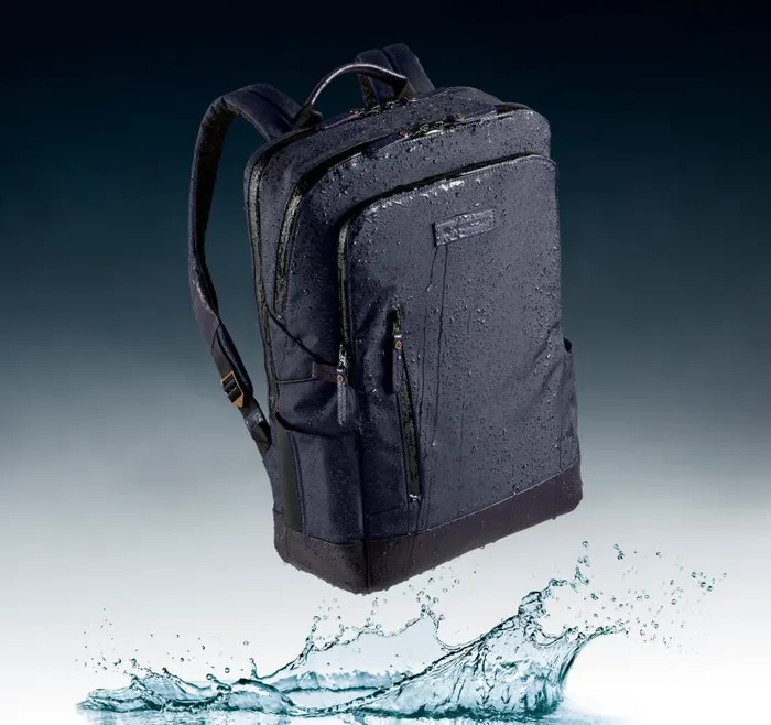 MenWomen Johnston and Murphy Backpacks and Briefcases Hudson Waterproof Backpack Navy MenWomen Johnston and Murphy Backpacks and Briefcases Hudson Waterproof Backpack Navy
