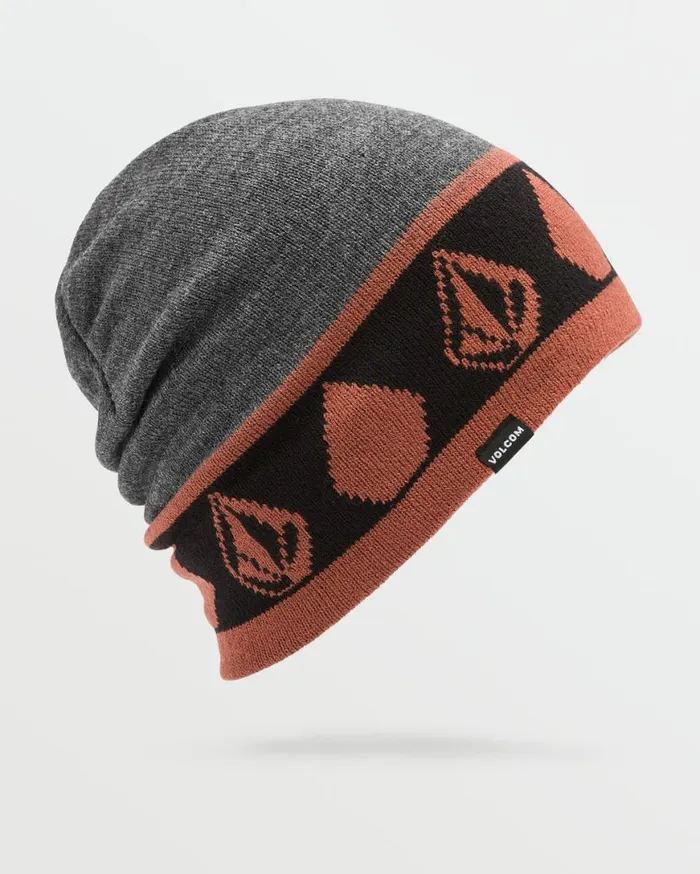 Mens Bllbrd Beanie 8211 Charcoal Mens Volcom Beanies