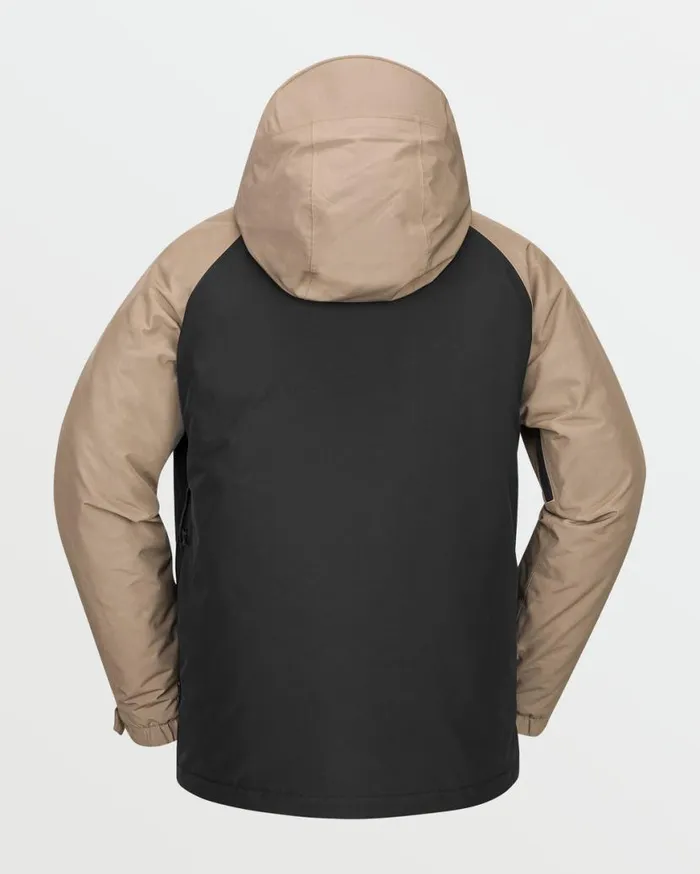 Mens Dua GoreTex Jacket 8211 Chestnut Brown Mens Volcom Jackets