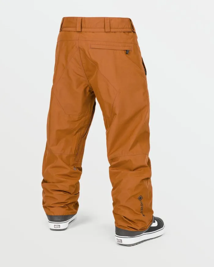 Mens Dua GoreTex Pants 8211 Caramel Mens Volcom Pants