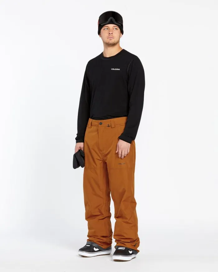 Mens Dua GoreTex Pants 8211 Caramel Mens Volcom Pants
