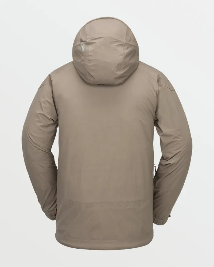 Mens Guch Stretch Gore Jacket 8211 Chestnut Brown Mens Volcom Jackets