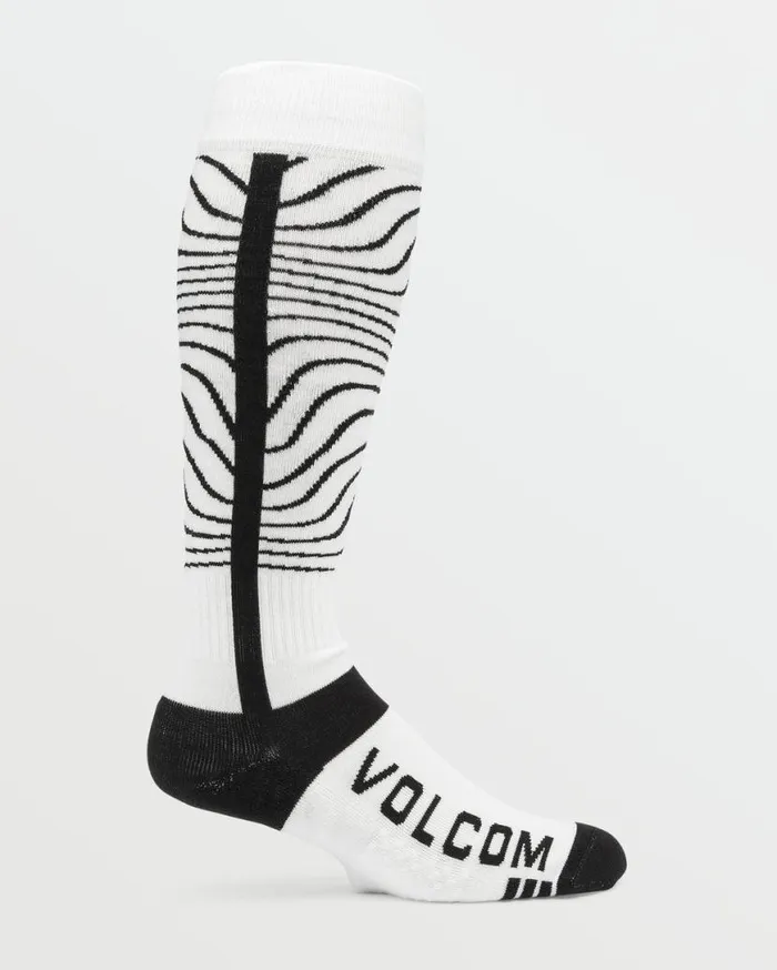 Mens Heavy OverTheCalf Sock 8211 Black Mens Volcom Accessories