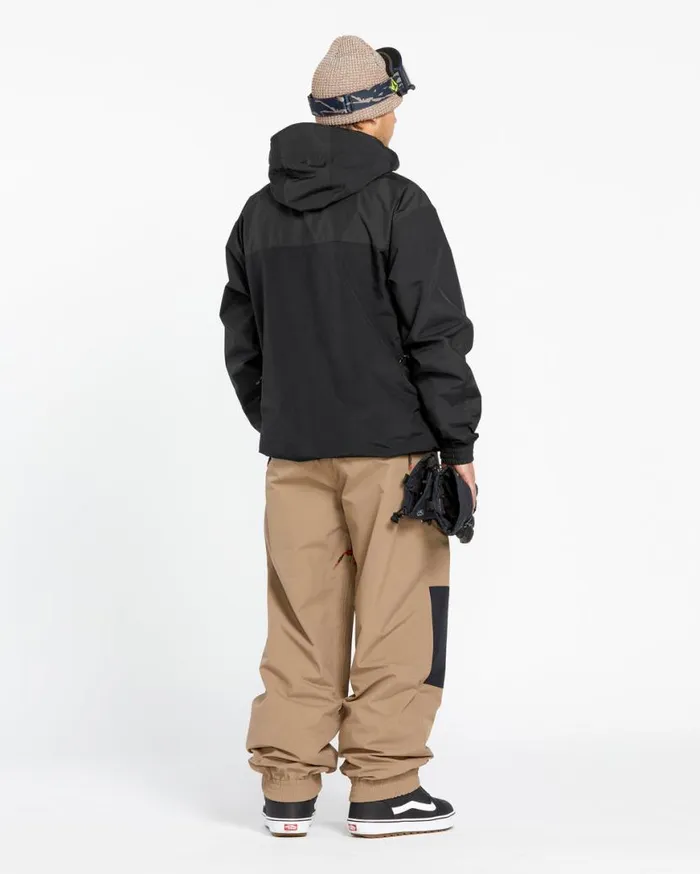Mens Longo GoreTex Jacket 8211 Black Mens Volcom Jackets