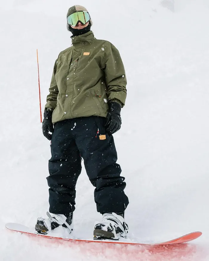 Mens Longo GoreTex Jacket 8211 Ivy Mens Volcom Jackets