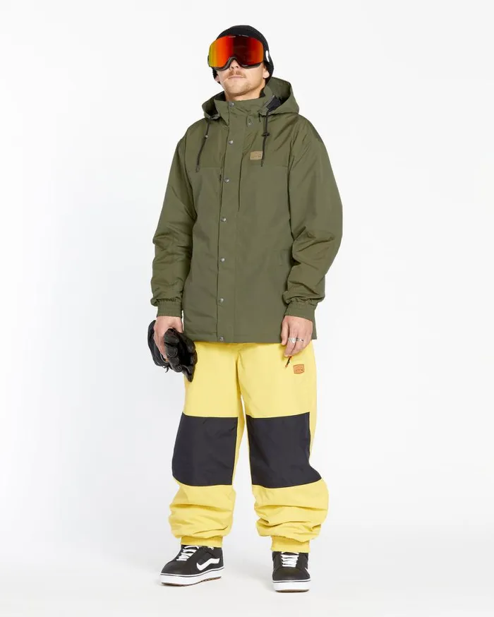 Mens Longo GoreTex Jacket 8211 Ivy Mens Volcom Jackets