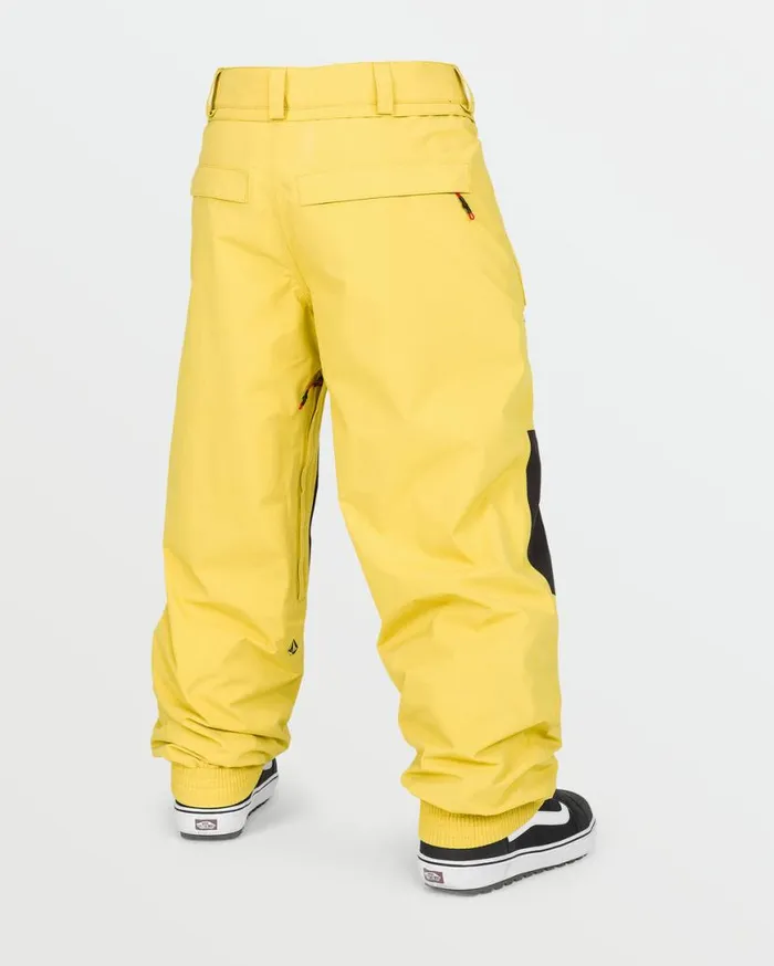 Mens Longo GoreTex Pants 8211 Dark Yellow Mens Volcom Pants