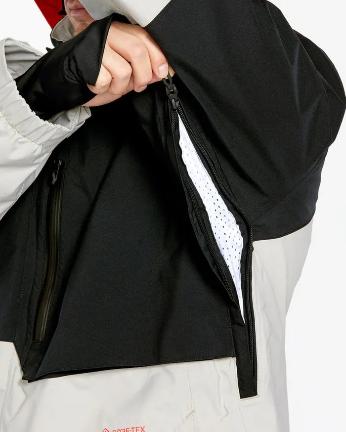 Mens Rnge GoreTex Jacket 8211 Stone Mens Volcom Jackets