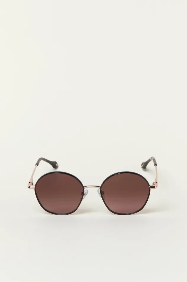 Metal Sunglasses Liora Green Women Baandsh Eyewear