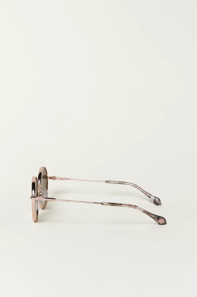 Metal Sunglasses Liora Green Women Baandsh Eyewear