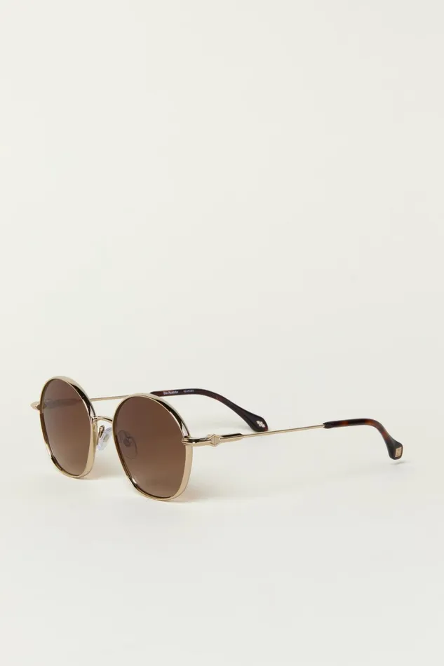 Metal Sunglasses Liora Green Women Baandsh Eyewear