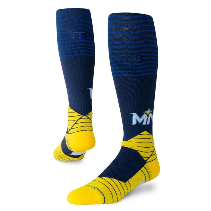 Mlb Minnesota Twins 2024 City Connect Otc Socks Minnesota Twins 8211 Blue WomenMen Stance Over The Calf Mlb Minnesota Twins 2024 City Connect Otc Socks Minnesota Twins 8211 Blue WomenMen Stance Over The Calf