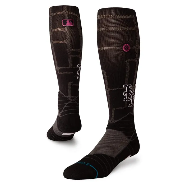 Mlb New York Mets 2024 City Connect Otc Socks New York Mets 8211 Black WomenMen Stance Over The Calf Mlb New York Mets 2024 City Connect Otc Socks New York Mets 8211 Black WomenMen Stance Over The Calf