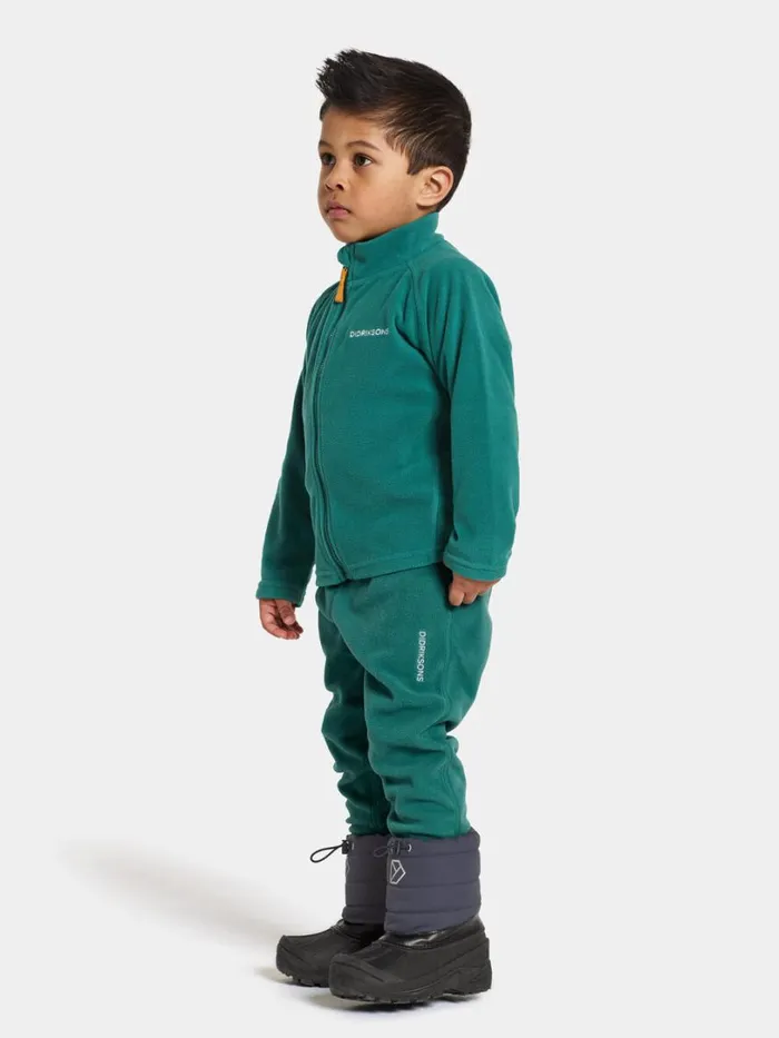 Monte Kid039s Pants 9 Petrol Green Kids Didriksons Fleece Joggers