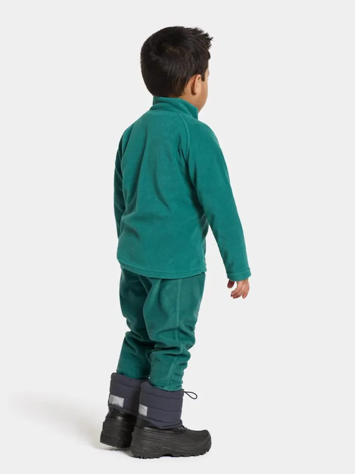 Monte Kid039s Pants 9 Petrol Green Kids Didriksons Fleece Joggers