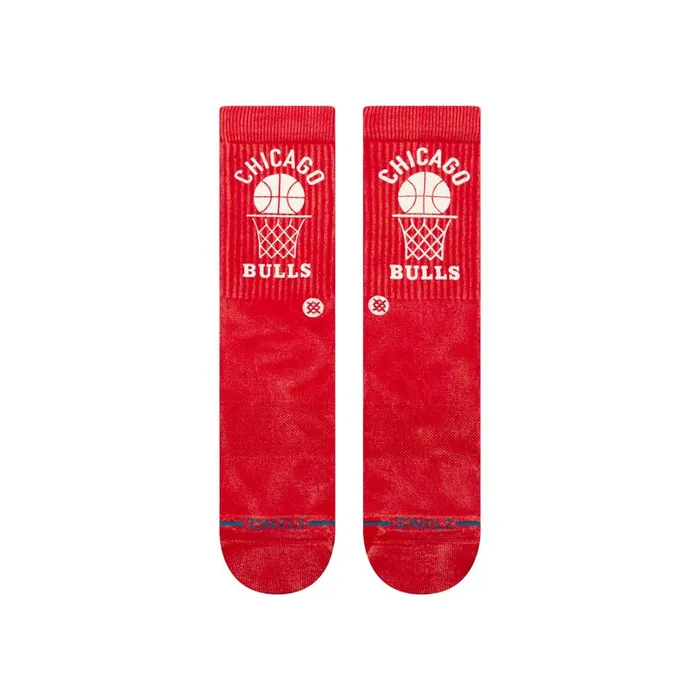 Nba 2024 Vintage Crew Socks Chicago Bulls MenWomen Stance Crew