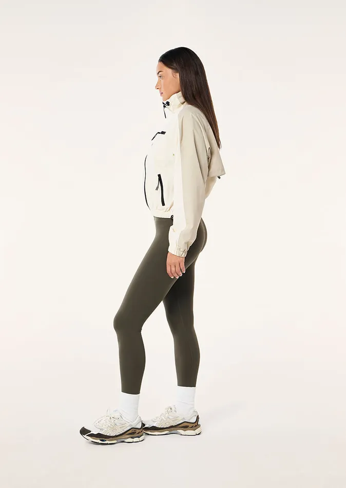 PE Nation Jackets Women TREK JACKET IN WHISPER WHITE