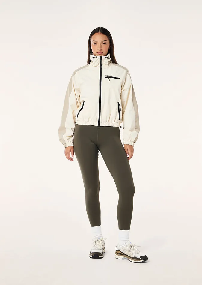 PE Nation Jackets Women TREK JACKET IN WHISPER WHITE
