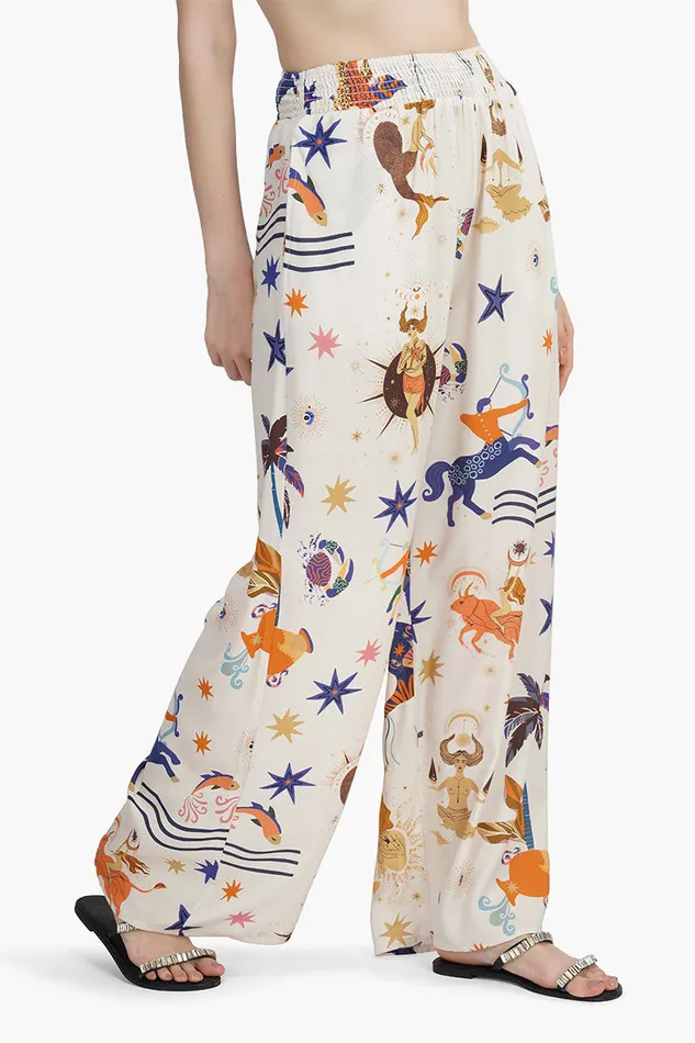 Pants America and Beyond Women Day Dream Celestial Printed Pant