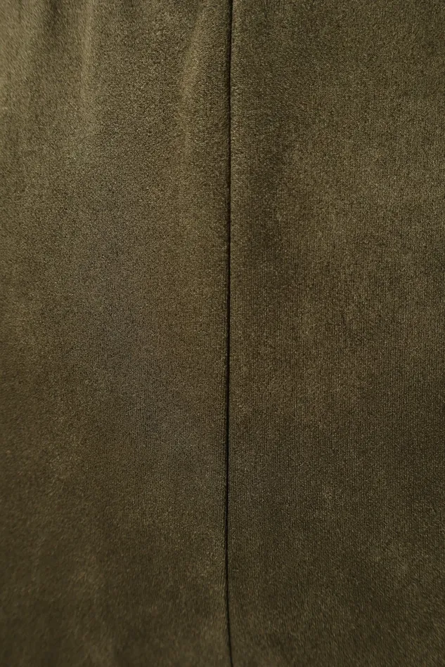 Pants Morgan Suede Look Legging Olive 8211 Petal and Pup Women