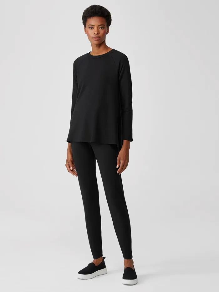 Pants Shorts and Jumpsuits Women Eileen Fisher Cozy Brushed Terry Hug HighWaisted Leggings Black Pants Shorts and Jumpsuits Women Eileen Fisher Cozy Brushed Terry Hug HighWaisted Leggings Black
