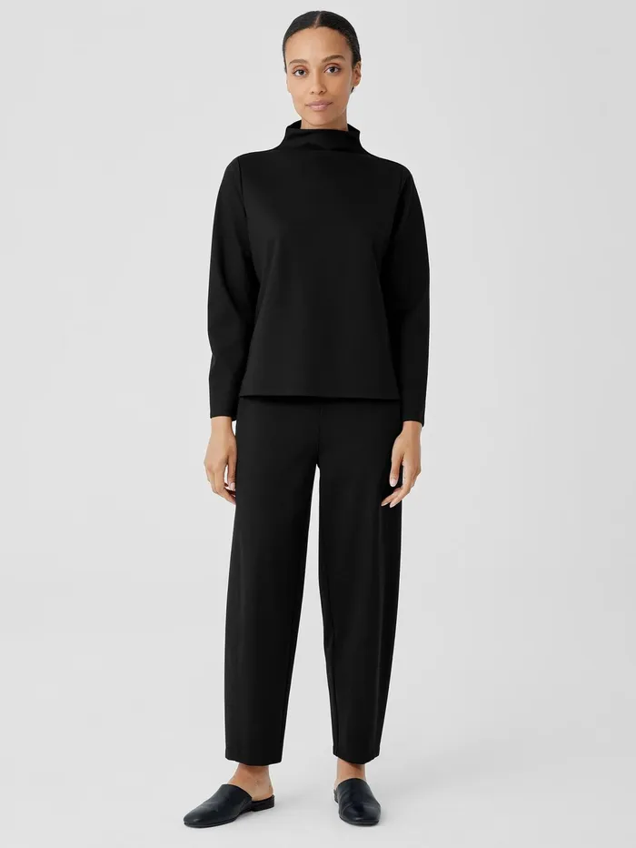 Pants Shorts and Jumpsuits Women Eileen Fisher Washable Flex Ponte Lantern Pant Black Pants Shorts and Jumpsuits Women Eileen Fisher Washable Flex Ponte Lantern Pant Black