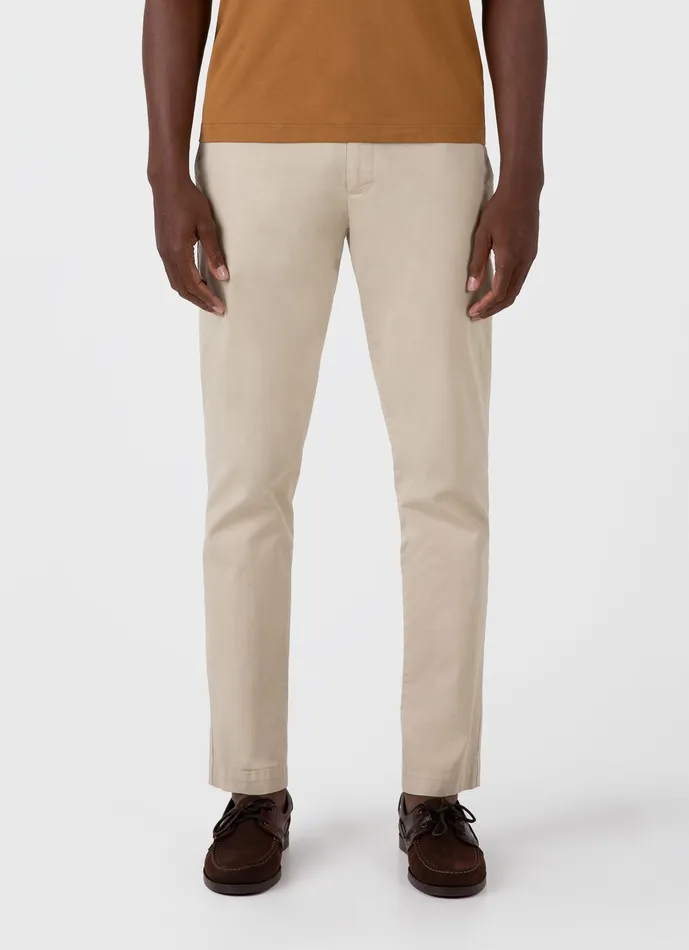 Pants ussunspel Men Slim Fit Chino Light Stone Pants ussunspel Men Slim Fit Chino Light Stone