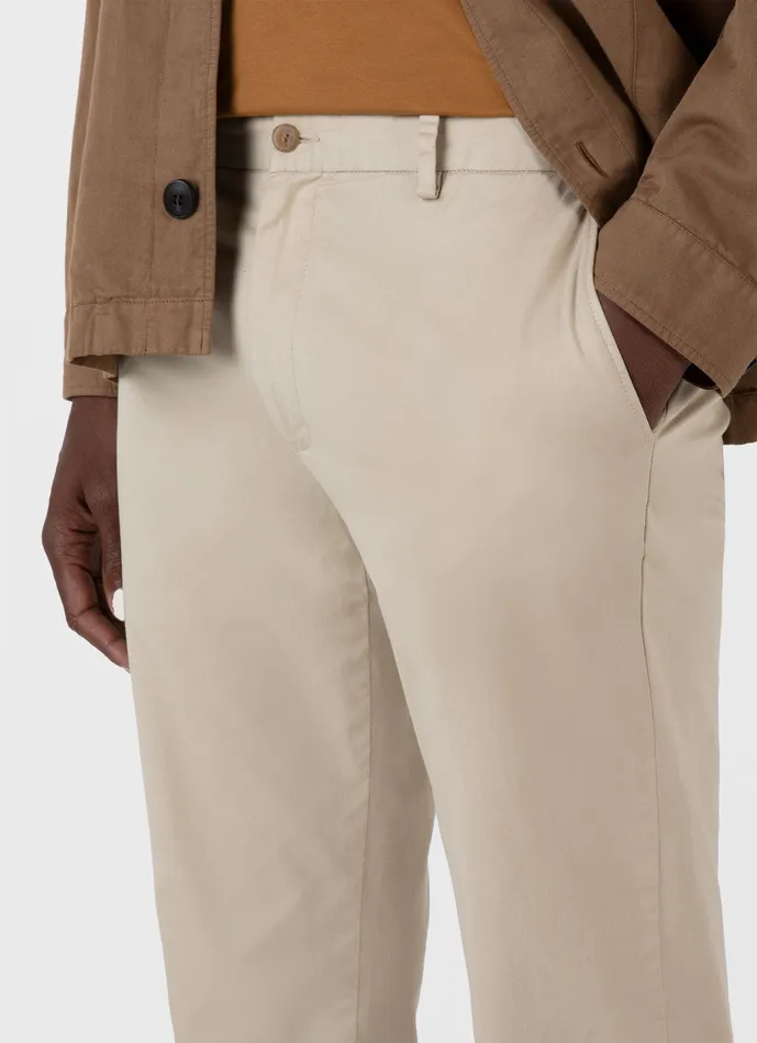 Pants ussunspel Men Slim Fit Chino Light Stone Pants ussunspel Men Slim Fit Chino Light Stone