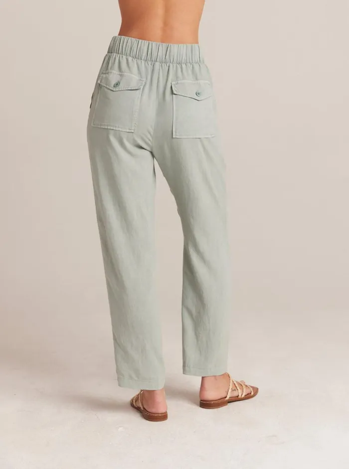 Pants Women Bella Dahl Utility Tie Waist Trouser 8211 Oasis Green Pants Women Bella Dahl Utility Tie Waist Trouser 8211 Oasis Green
