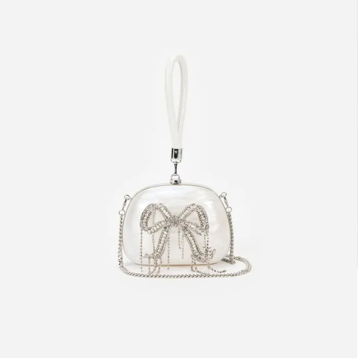 Pearl Top Handle Clutch Bag Women Self Portrait Clutch Bags Pearl Top Handle Clutch Bag Women Self Portrait Clutch Bags