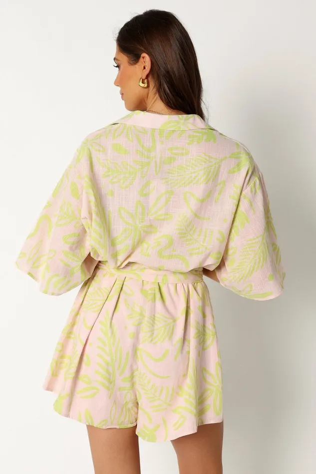 Petal and Pup Jumpsuits and Rompers Women Dolce Romper Citrus