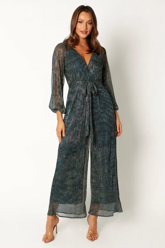 Petal and Pup Jumpsuits and Rompers Women Lexi Jumpsuit Teal