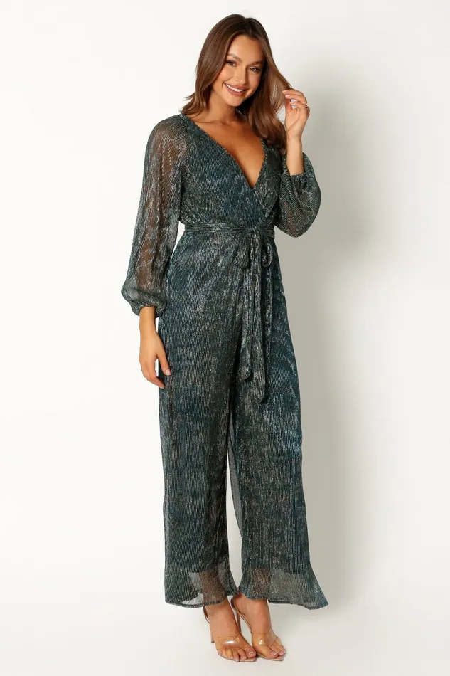 Petal and Pup Jumpsuits and Rompers Women Lexi Jumpsuit Teal