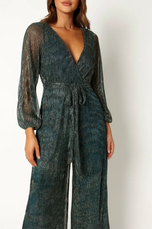Petal and Pup Jumpsuits and Rompers Women Lexi Jumpsuit Teal