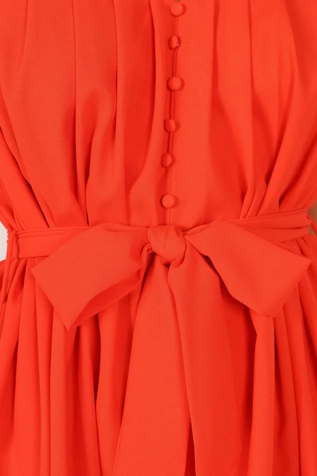 Petal and Pup Jumpsuits and Rompers Women Tara Romper Red