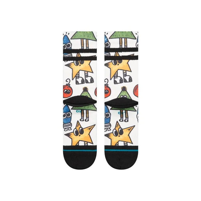 Poly Blend Crew Socks Cherry 8211 Canvas Kids Stance Kids