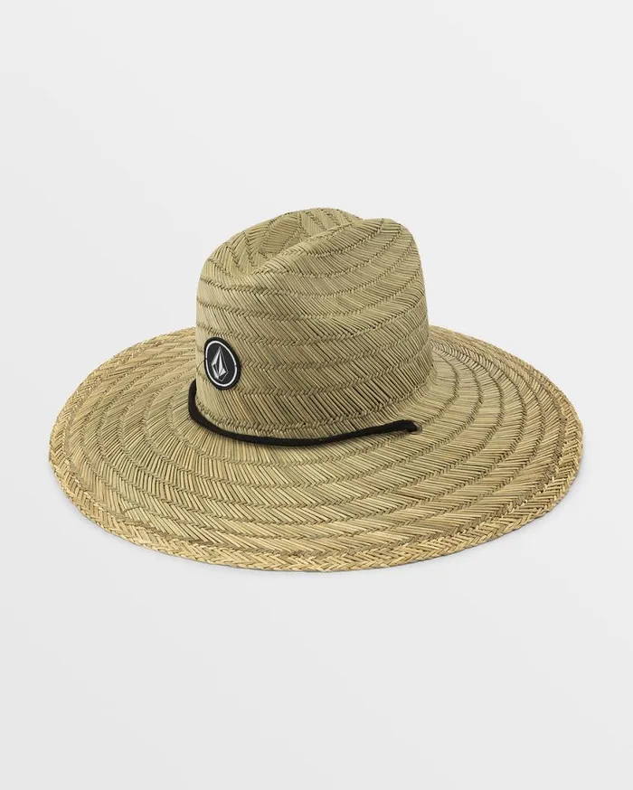 Quarter Straw Hat 8211 Natural Mens Volcom Hats and Beanies