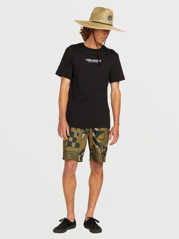 Quarter Straw Hat 8211 Natural Mens Volcom Hats and Beanies